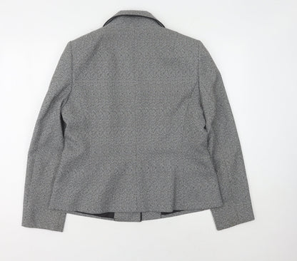 Le Suit Women's Grey Suit Jacket Size 12