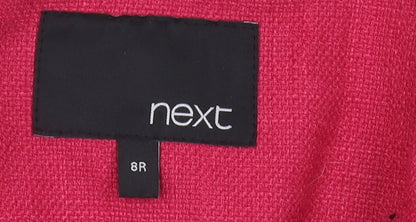 Next Women's Pink Suit Jacket Size 8R - Classic Fit