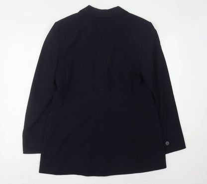Marks & Spencer Women's Black Blazer UK 16 Lined