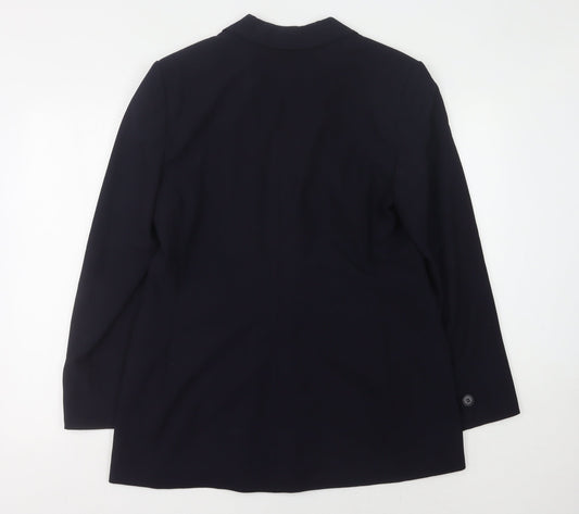 Marks & Spencer Women's Black Blazer UK 16 Lined