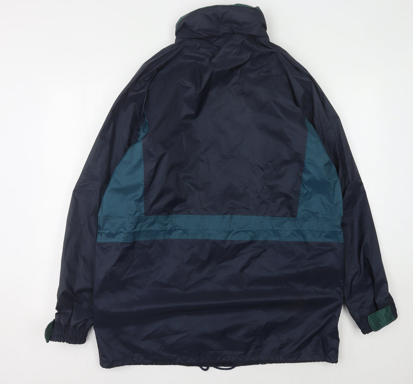 Mens UK Size M Champion Blue Rain Coat