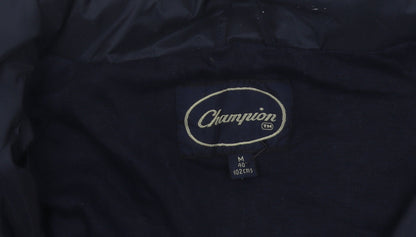 Mens UK Size M Champion Blue Rain Coat