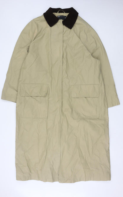 Womens UK Size 10 ASOS Beige Overcoat
