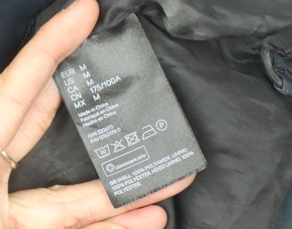 Mens UK Size M H&M Blue Windbreaker Coat