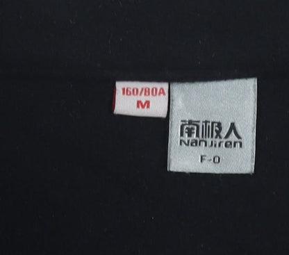 Mens UK Size M NanjiREN Black Basic Jacket