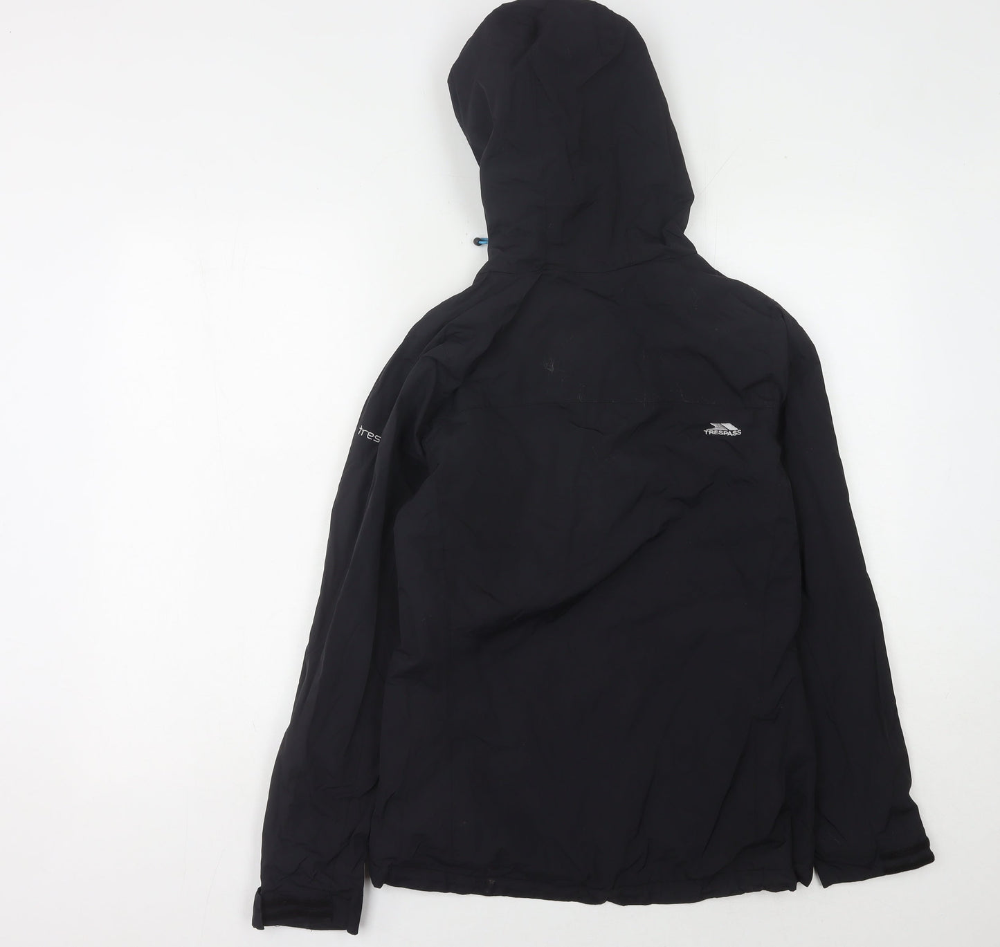 Mens UK Size XS Trespass Black Rain Coat