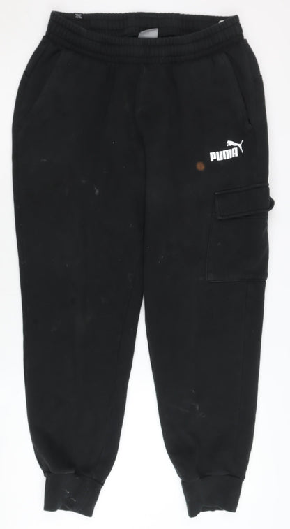 Puma Men's Black Jogger Trousers L - Sportswear