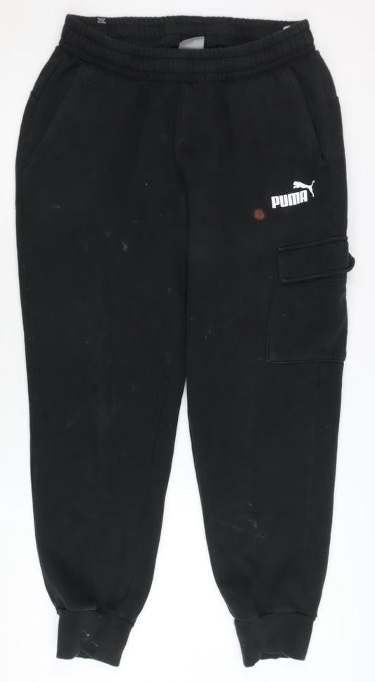 Puma Men's Black Jogger Trousers L - Sportswear