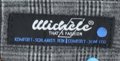 Womens UK Size 12 MICHELE Slim Fit  Grey Trousers
