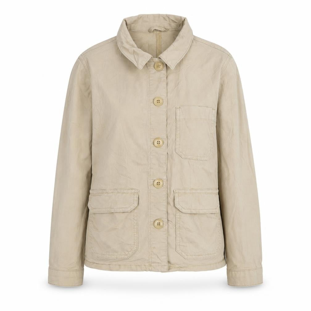 Womens UK Size 8 Part Two Beige Basic Jacket