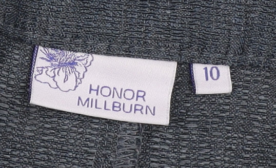 Womens UK Size 10 Honor Millburn Regular Fit Straight Blue Trousers