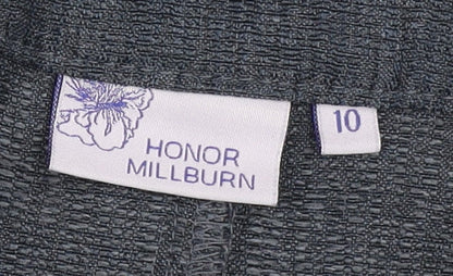 Womens UK Size 10 Honor Millburn Regular Fit Straight Blue Trousers