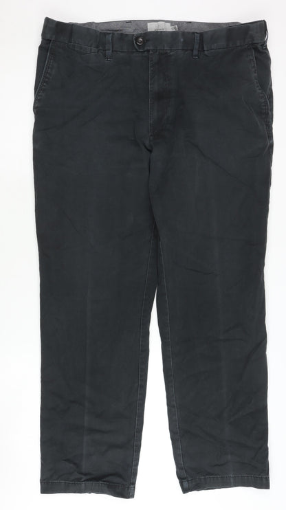 Marks and Spencer Men's Black Chino Trousers L
