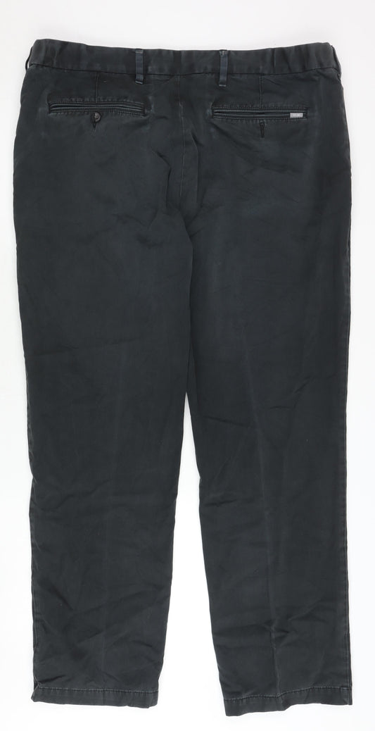 Marks and Spencer Men's Black Chino Trousers L