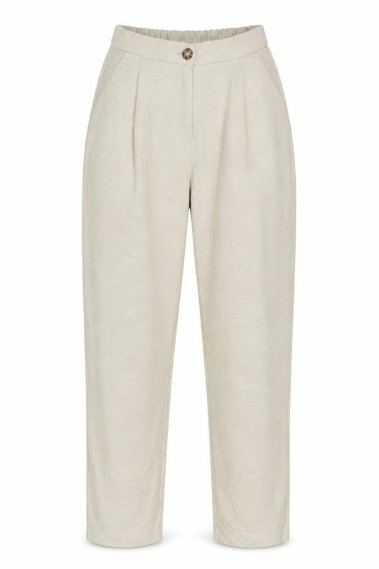 Womens UK Size 4 Monki Regular Fit Casual Beige Trousers