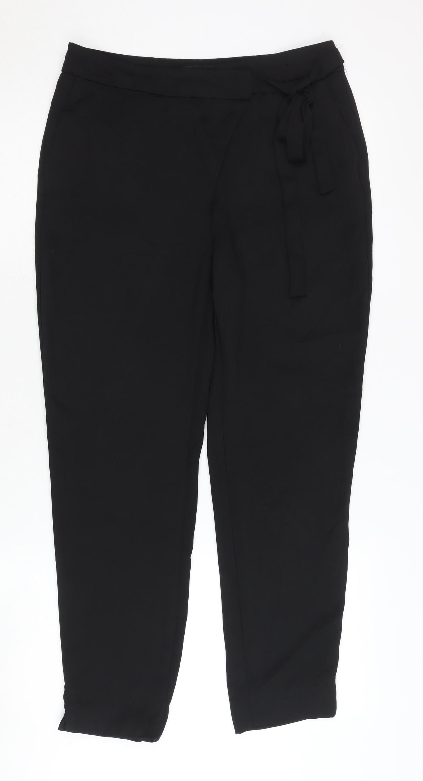 Zara Basic Women's Black Trousers, Size S
