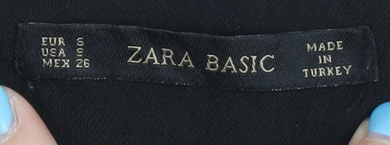 Zara Basic Women's Black Trousers, Size S
