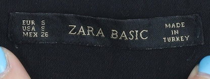 Zara Basic Women's Black Trousers, Size S