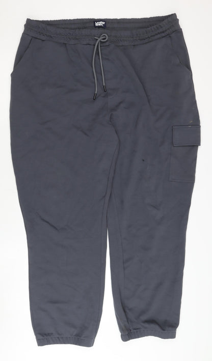Lands' End Men's Blue XL Jogger Trousers Casual