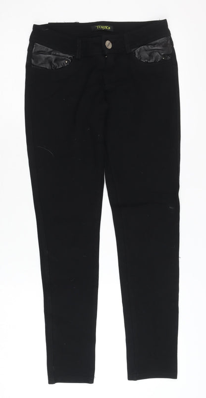 TOXIc3 Women's Black Jegging, S, Stretch Skinny Fit