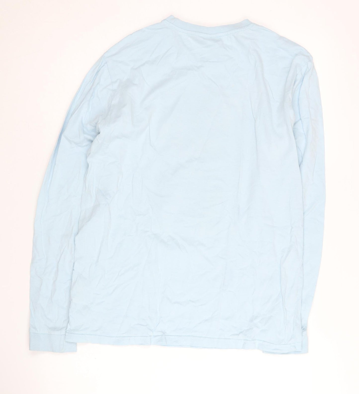 Rick and Morty Men's Blue Long Sleeve Graphic T-Shirt S