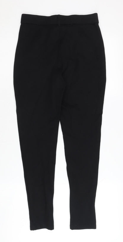 Womens UK Size M Zara   Black Trousers