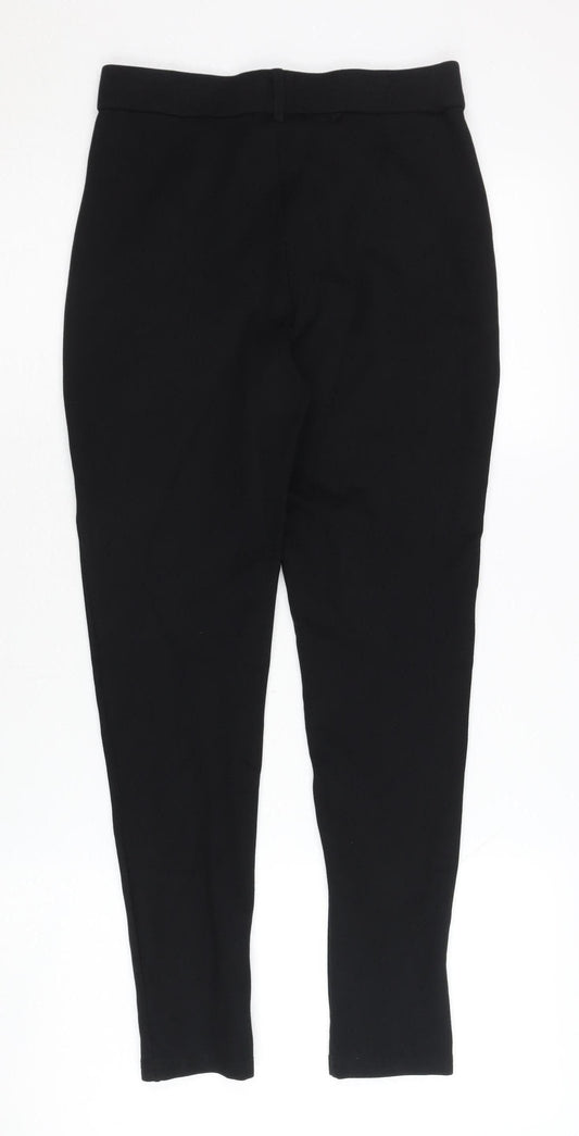 Womens UK Size M Zara   Black Trousers