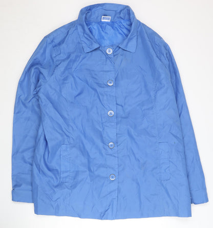 Anne De Lancay Women's Blue Plus Size Jacket 22/24