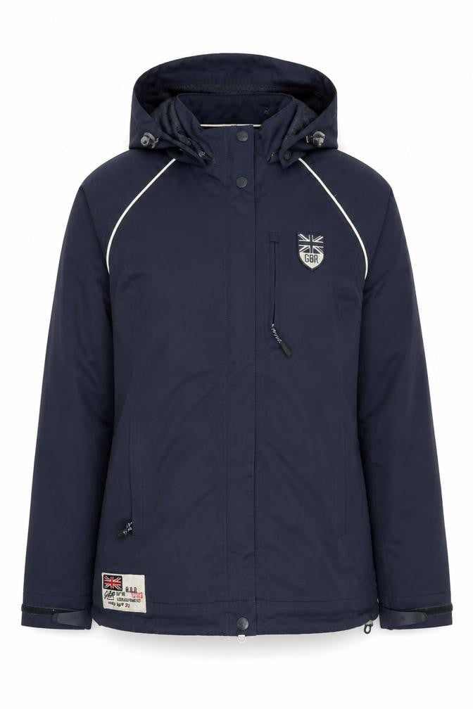 Womens UK Size 12 Crew Clothing Co. Blue Parka Coat