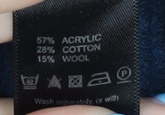 Monsoon Women's Blue Bouclé Blazer Size 10