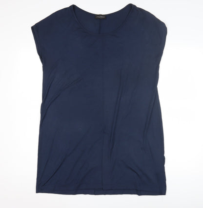 James Lakeland Women's Blue Sleeveless T-Shirt, Size 16