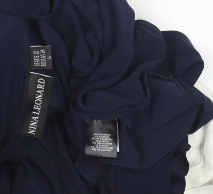 Womens UK Size L Nina Leonard Blue