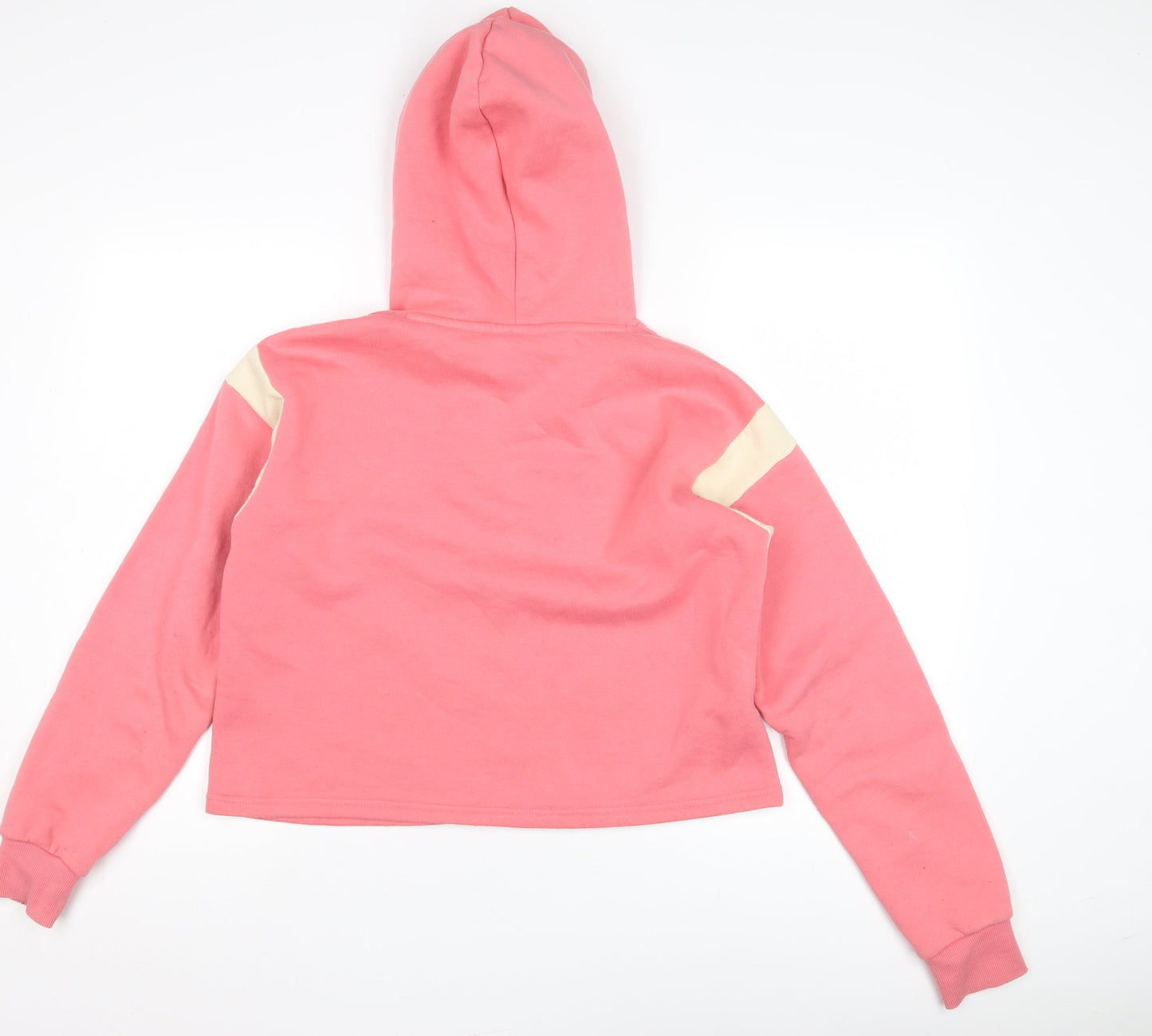 Fila Women’s Pink Logo Hoodie, Size S, Casual Pullover