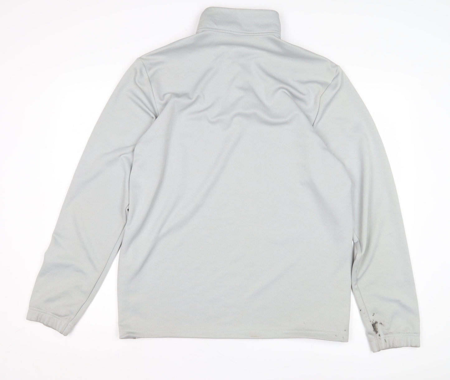 Mens UK Size L adidas Grey Full Zip Sweatshirt