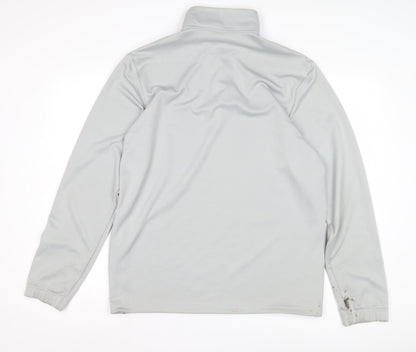 Mens UK Size L adidas Grey Full Zip Sweatshirt