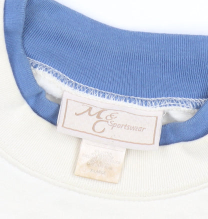 M & C Sportswear Unisex Ivory XL Pullover Sweatshirt