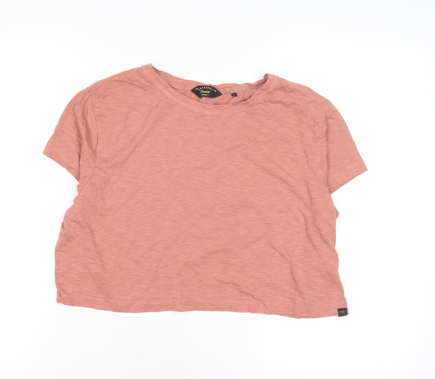 Womens UK Size L Superdry Pink  T-Shirt