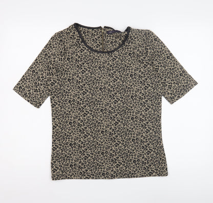 Womens UK Size 10 Marks and Spencer Beige  Blouse
