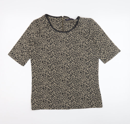 Womens UK Size 10 Marks and Spencer Beige  Blouse