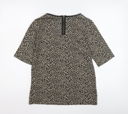 Womens UK Size 10 Marks and Spencer Beige  Blouse