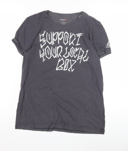 Unisex Adults UK Size L Reebok Black Basic T-Shirt