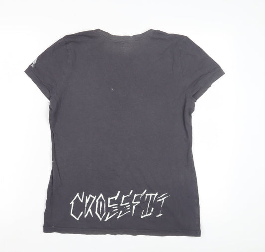 Unisex Adults UK Size L Reebok Black Basic T-Shirt