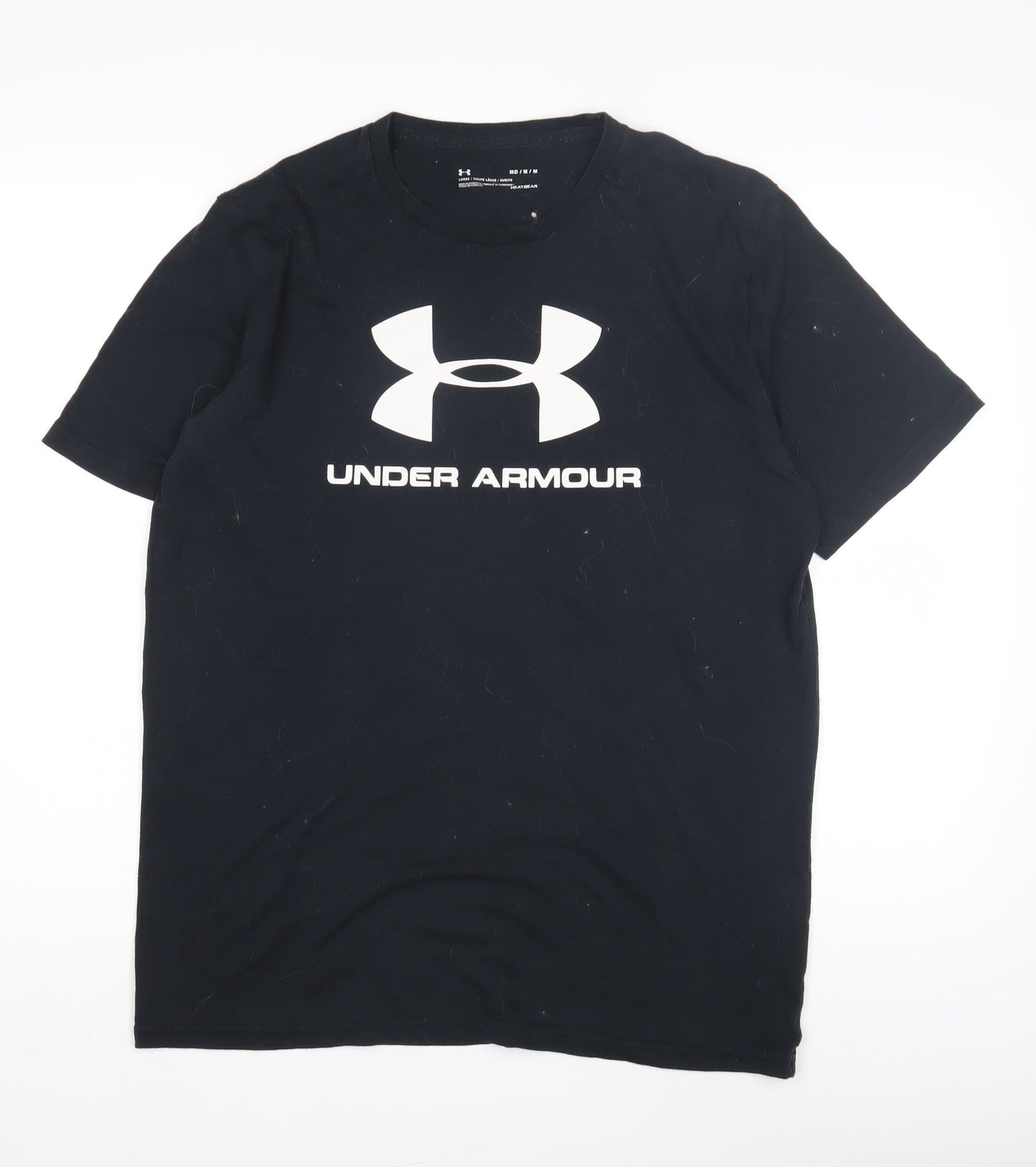Under Armour Men's Black Relaxed T-Shirt M Lightweight