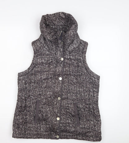 Klass Women's Grey Puffer Waistcoat Size 16 Casual