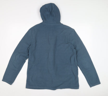Mens UK Size L Mountain Warehouse Blue Full Zip Hoodie