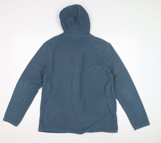 Mens UK Size L Mountain Warehouse Blue Full Zip Hoodie