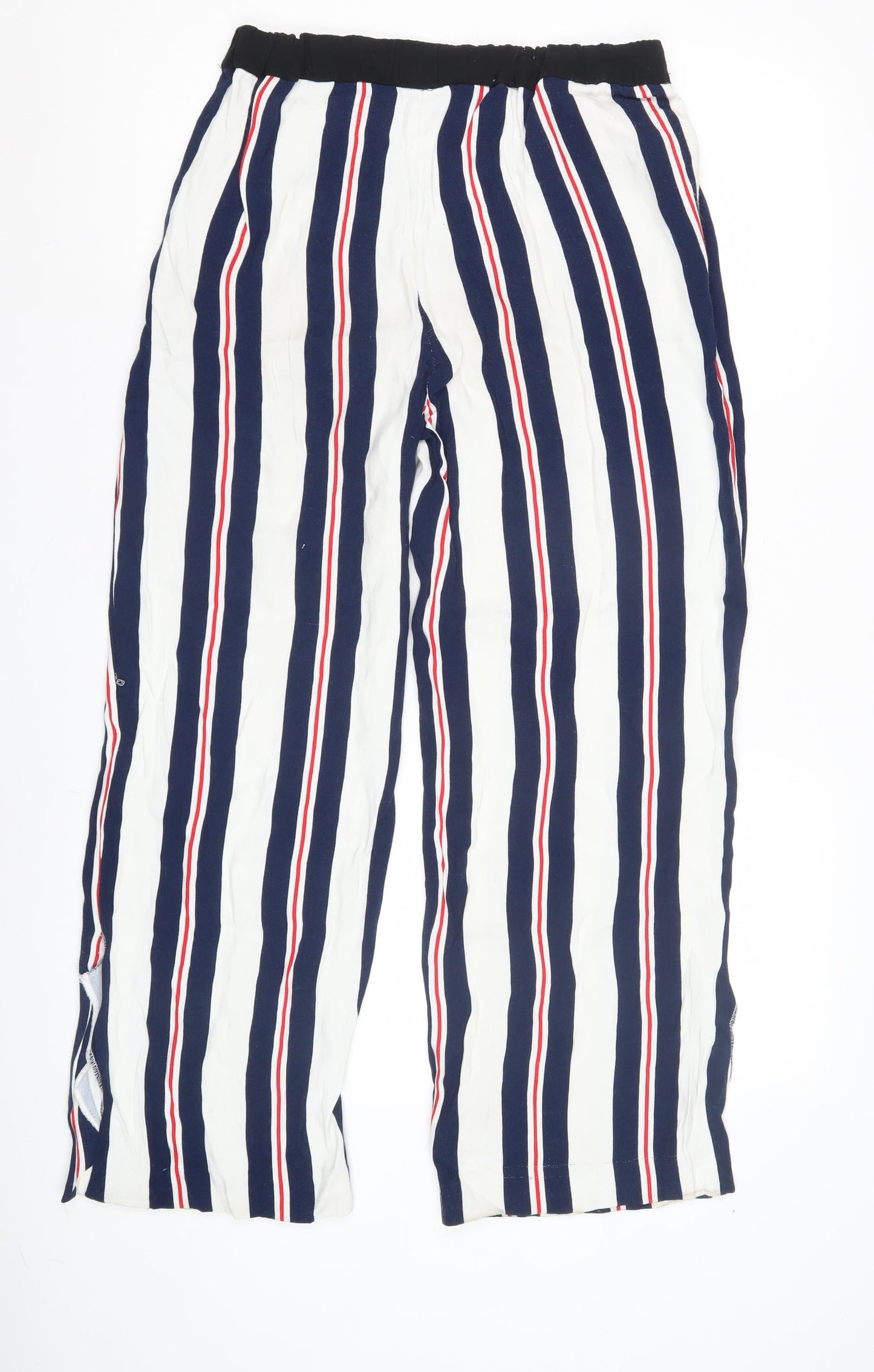 Womens UK Size M Zara Relaxed Fit Casual Multicoloured Trousers