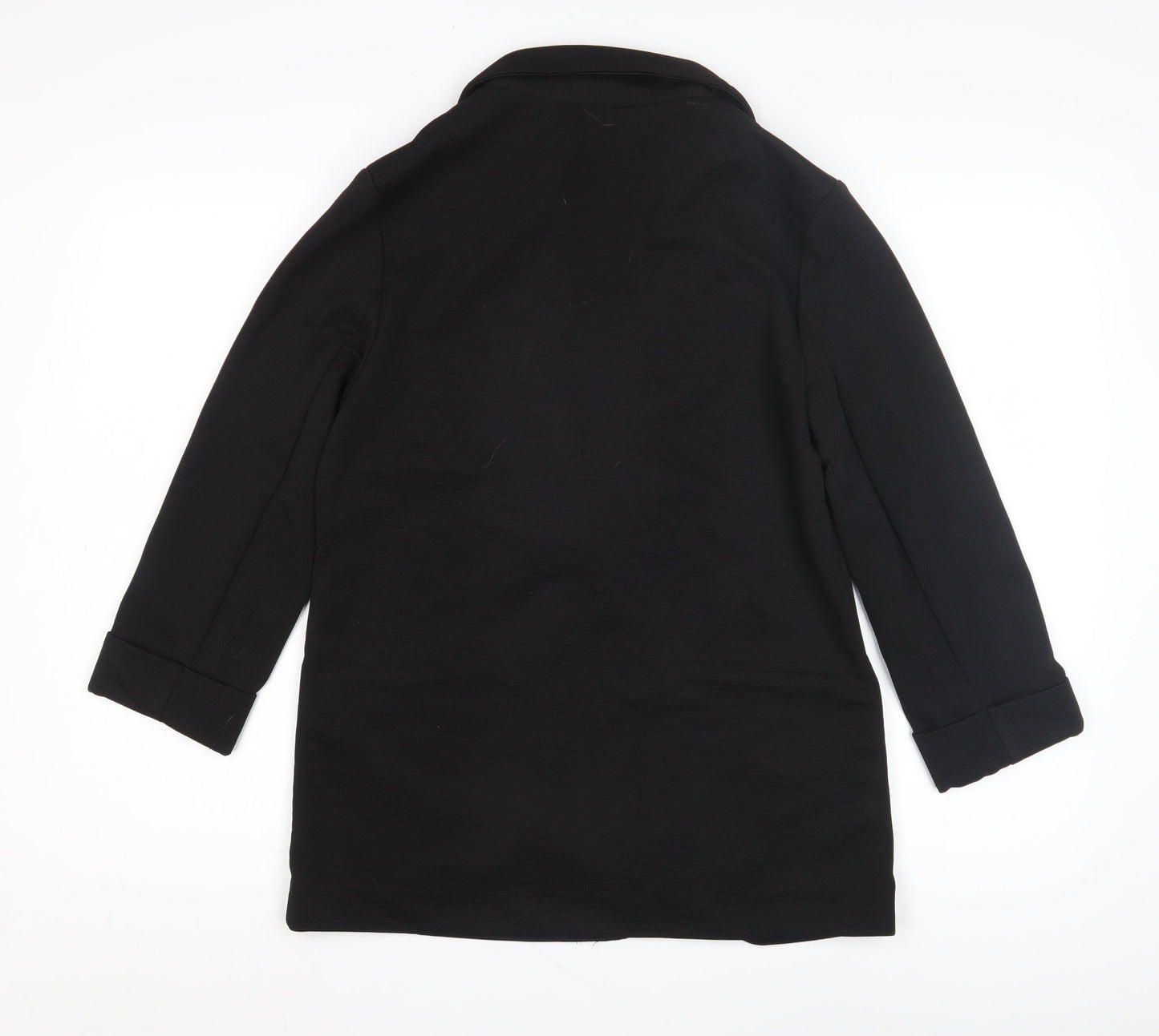 Womens UK Size 10 New Look Black Basic Jacket