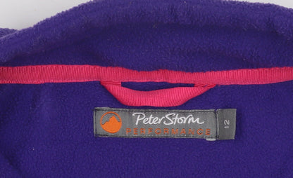 Womens UK Size 12 Peter Storm Purple Basic Jacket