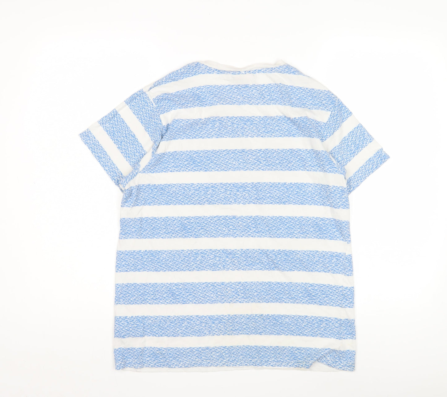 Unisex Adults UK Size S Lee Cooper Blue Basic T-Shirt